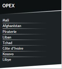 OPEX gouvernement